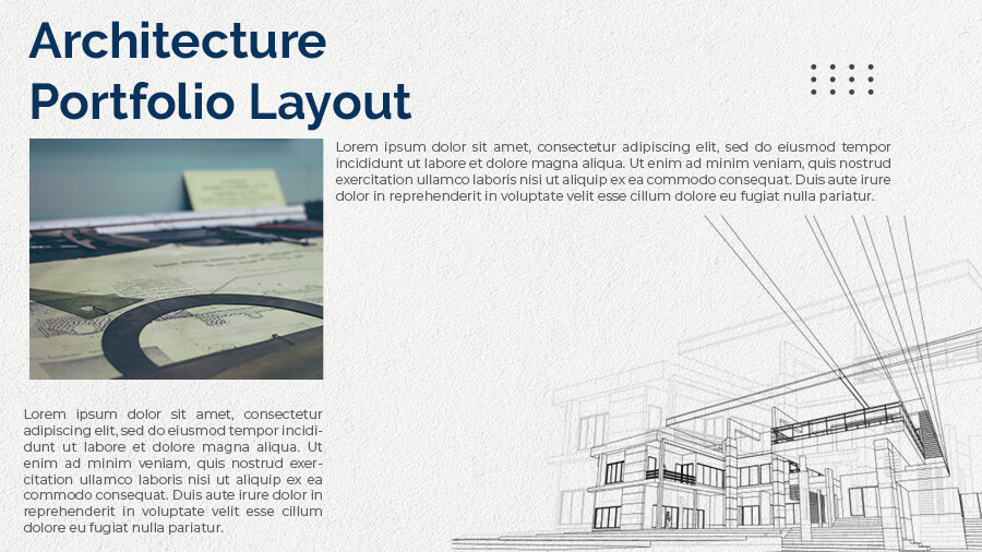 Architecture Portfolio Template Free Download
