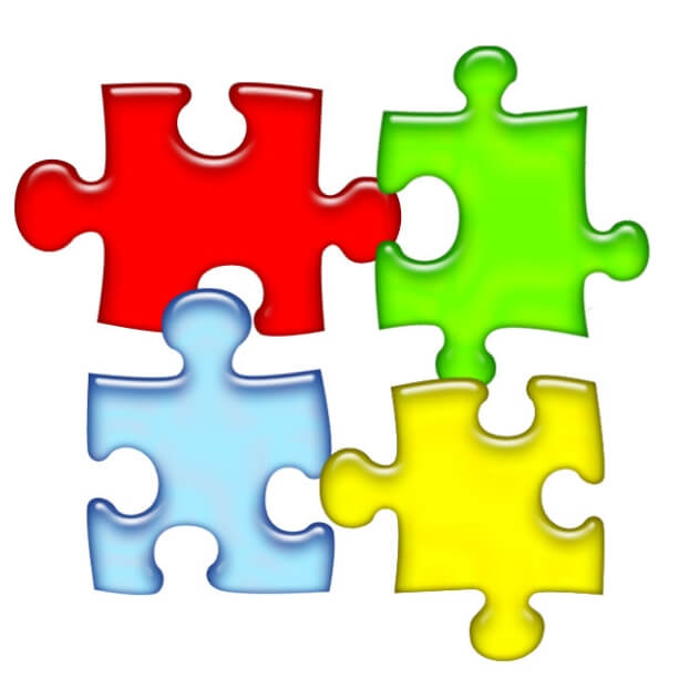 autism puzzle piece template template free