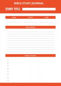 5+ Bible Study Journal template free psd | room surf.com