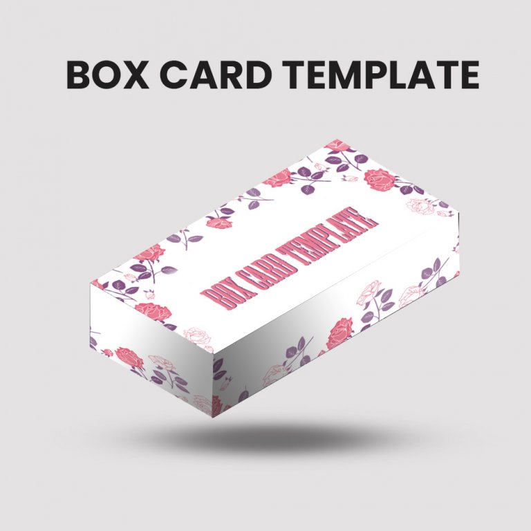 10+ Printable Box Card template room