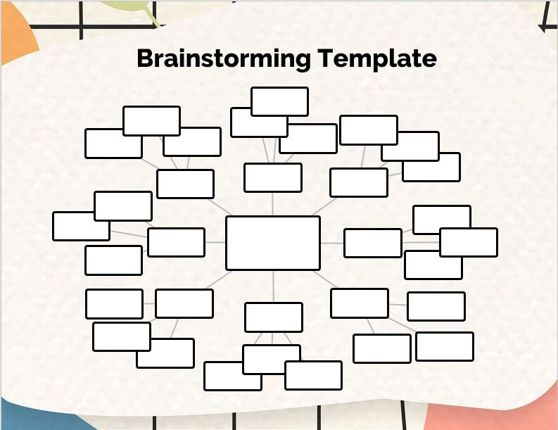 Printable Brainstorming Template Room Surf