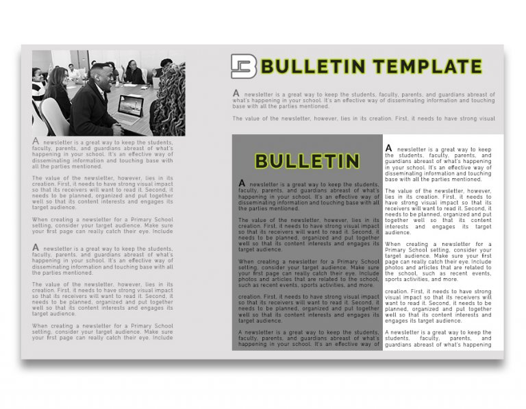 10+ Printable Bulletin template room