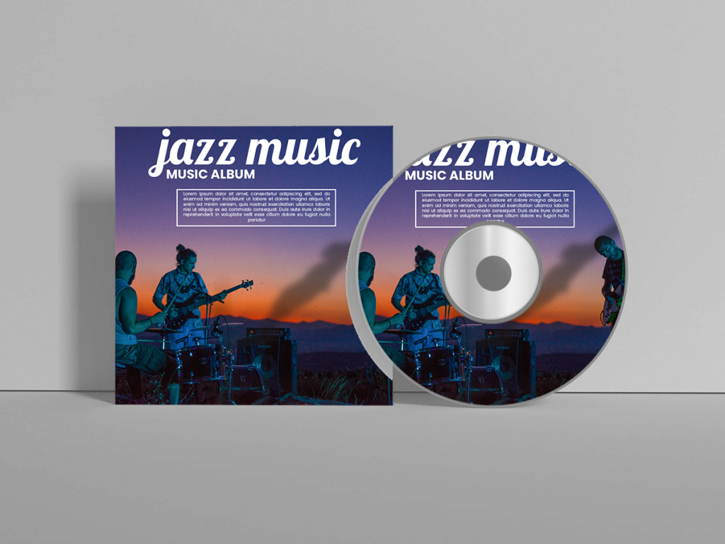 download cd cover template photoshop