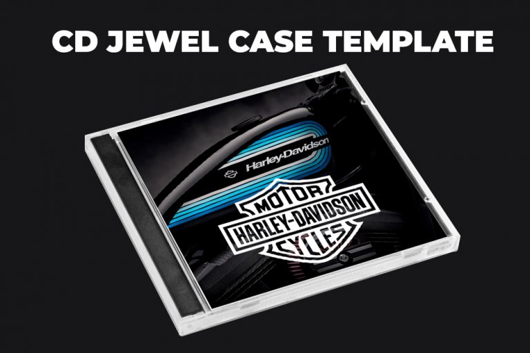 cd jewel case template photoshop free download
