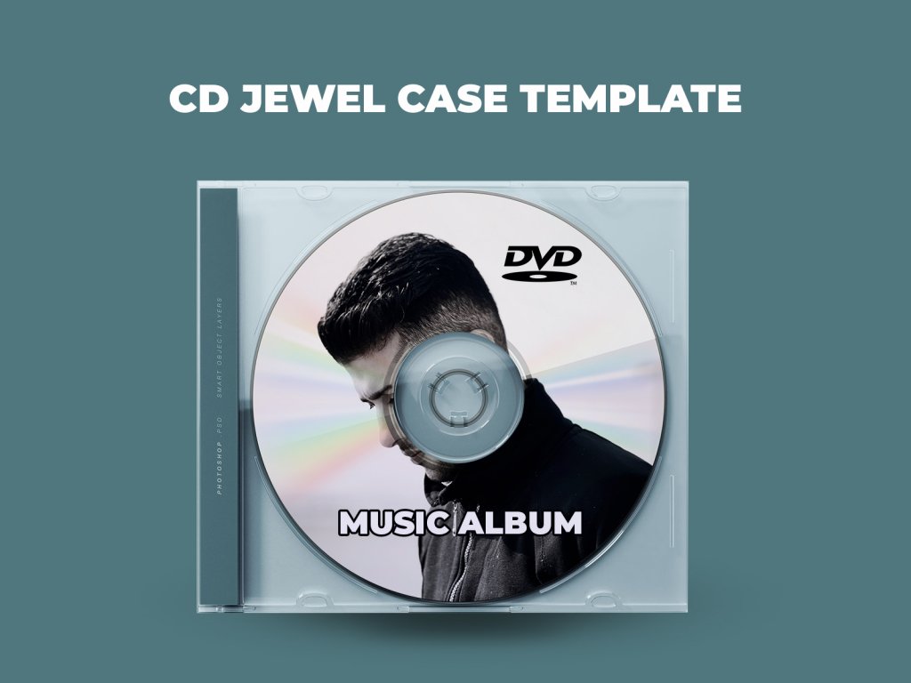 10+ Printable CD Jewel Case in psd room