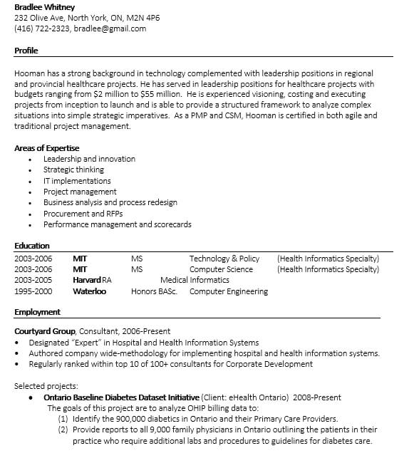 Computer Science Graduate Resume