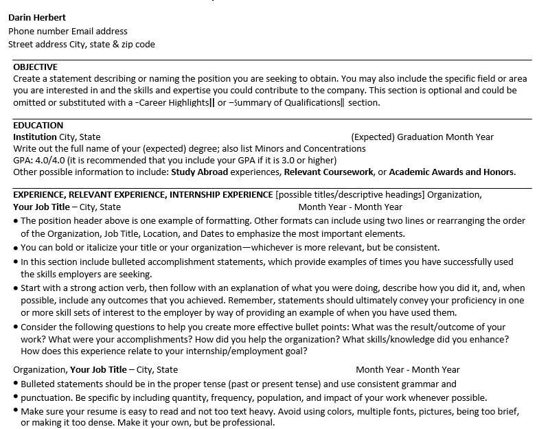 Entry Level Personal Trainer Resume 1
