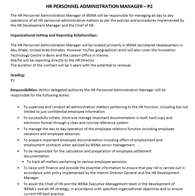 Administrative Manager Work Resume