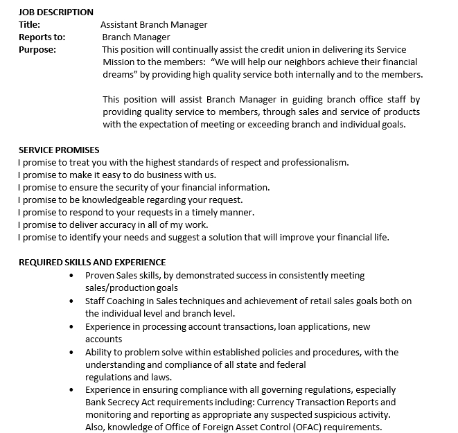 Sample Retail Assistant Manager Resume
