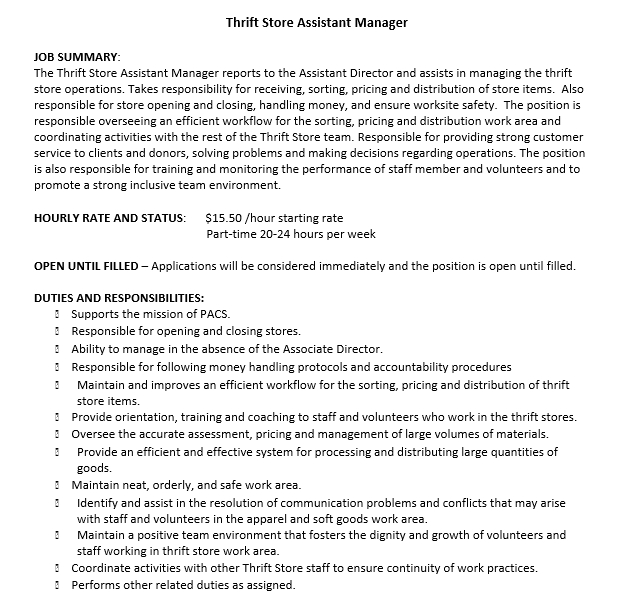 Simple Retail Assistant Manager Resume