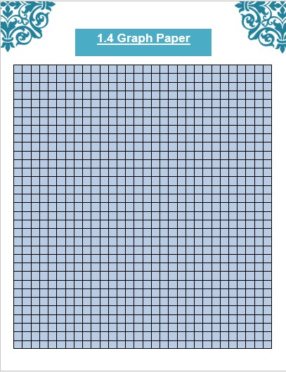 Blue Graph Paper