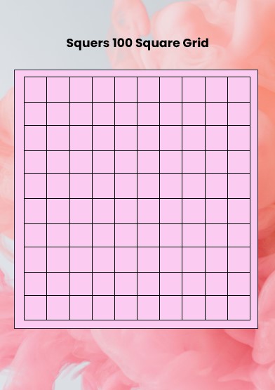 Special Squers 100 square grid