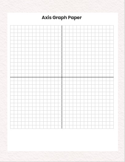axis graph paper printable
