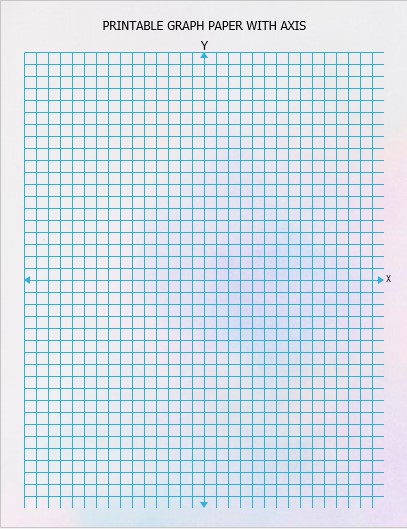 printable graph paper with axis