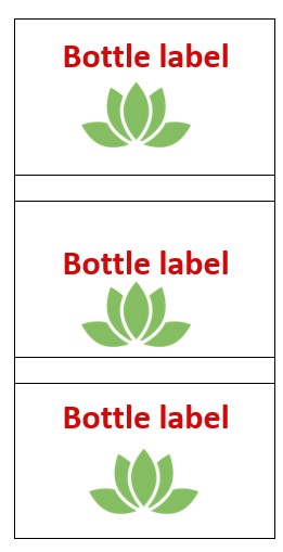 Bottle Labels Template