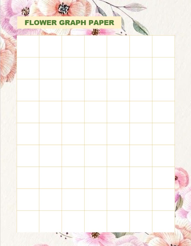 Flower Graph Paper