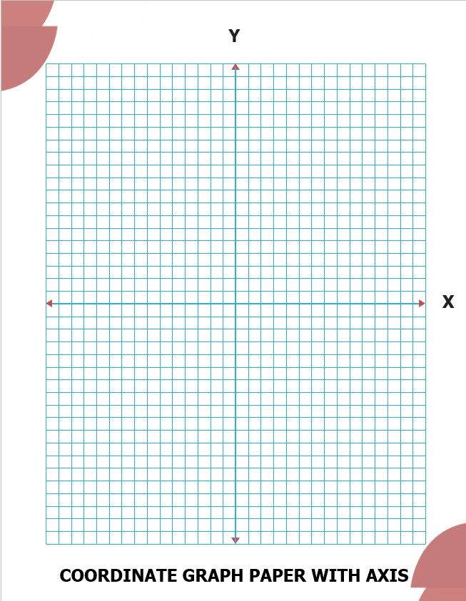 coordinate graph paper with axis