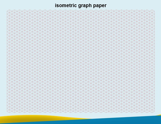 isometric graph paper