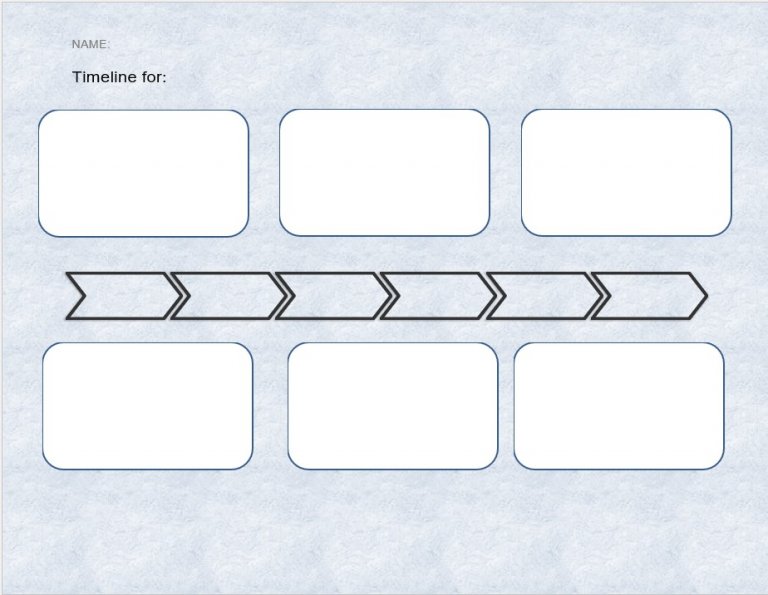 Printable Timeline Template | room surf.com
