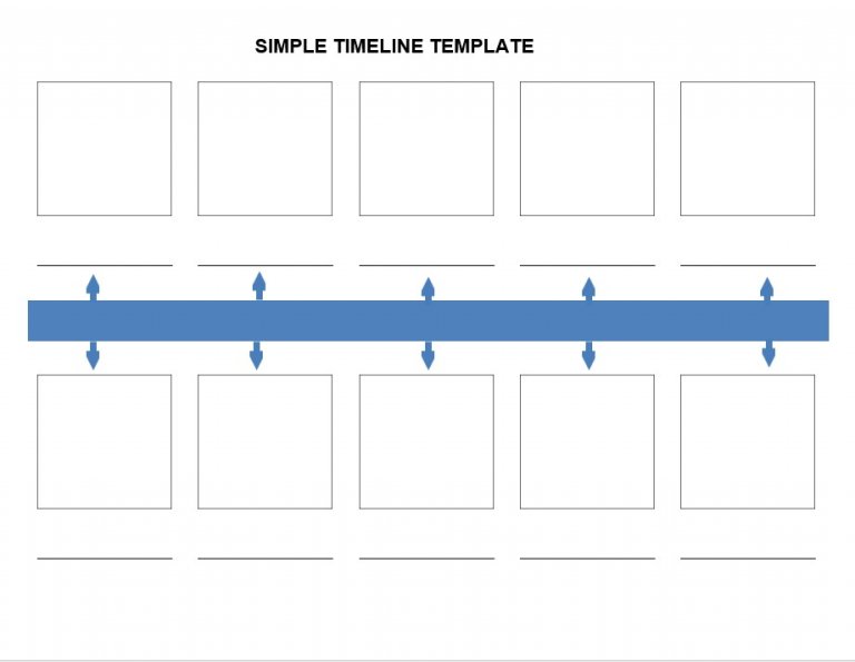 Printable Timeline Template | room surf.com