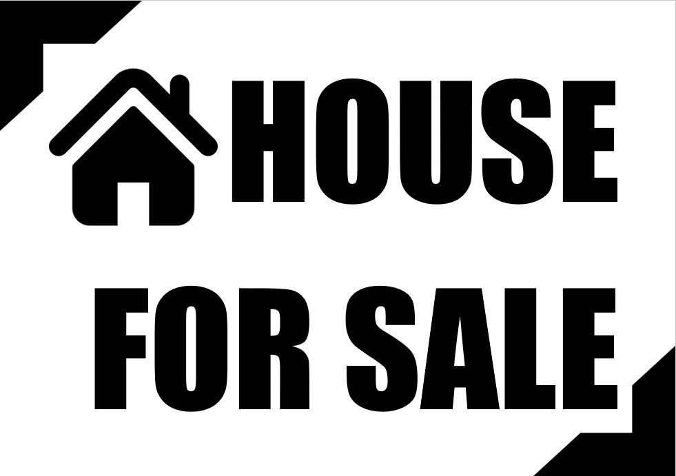 House For Sale Signs Template