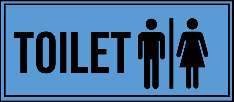 toilet signs template
