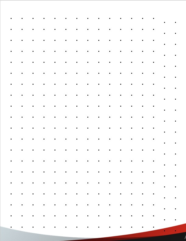 tamplate dot grid paper