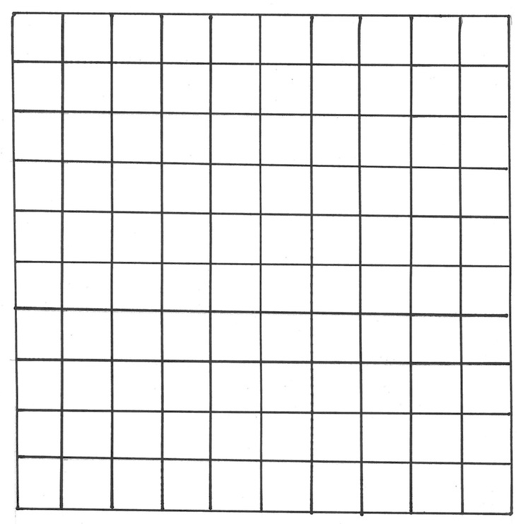 100 Square Printable Grid - Printable World Holiday