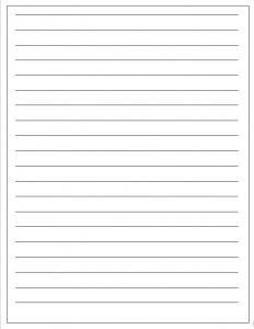 Printable Lined Paper A4 | room surf.com