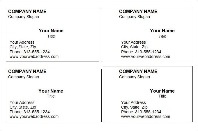 free editable printable business card templates printable business 
