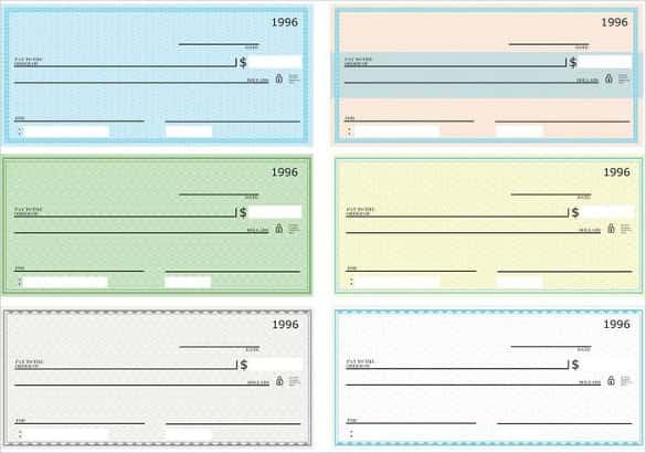 24+ Blank Check Template   DOC, PSD, PDF & Vector Formats | Free 