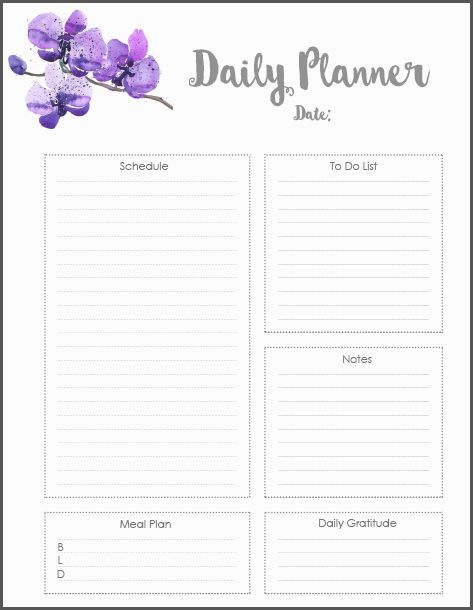 free printable daily planner 2017 08c58e67f8ab3c084d8ba8f87594498d daily planner pages daily planners