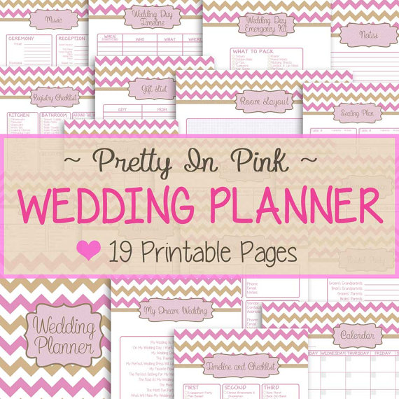 Free Printable Wedding Planner Book 5   reinadela selva