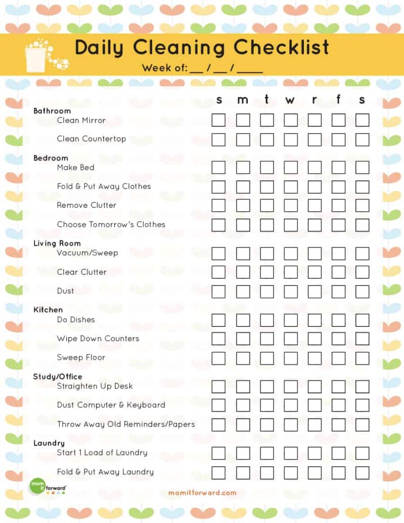 house cleaning checklist printable house cleaning checklist 18
