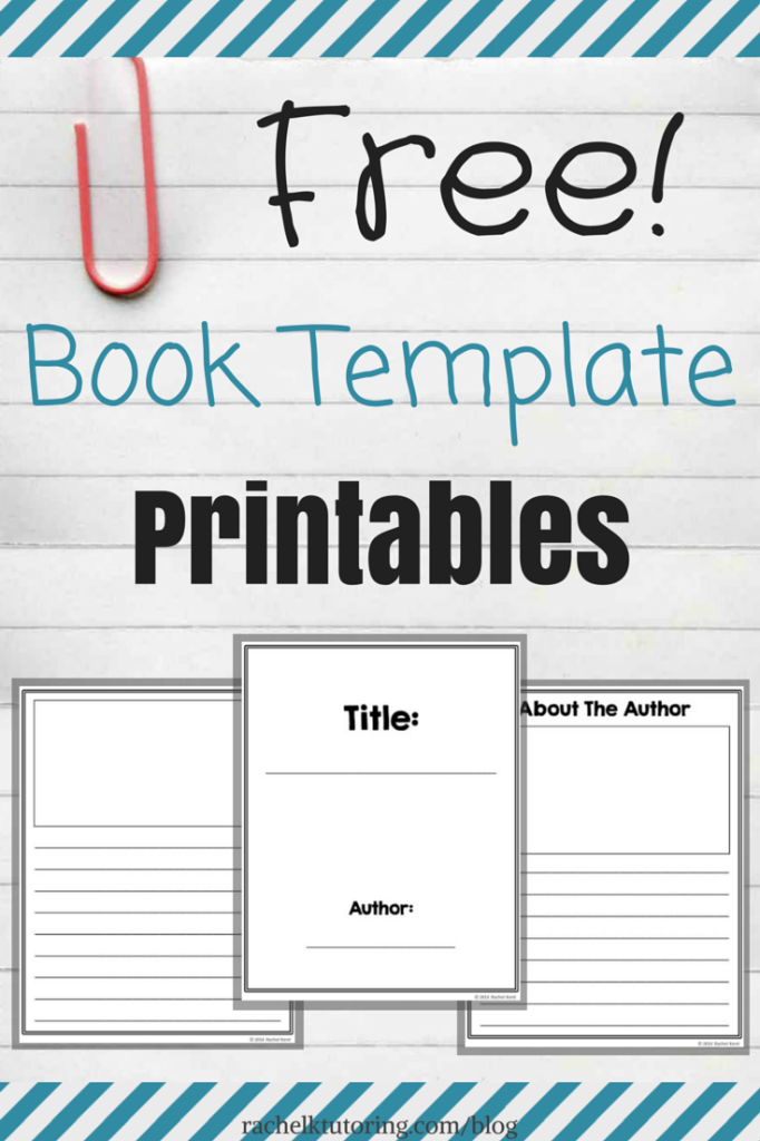 Free Book Template Printables | ThirdGradeTroop.| Pinterest 