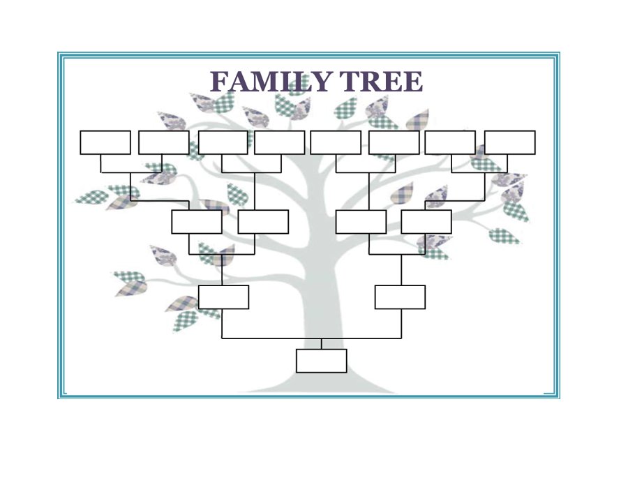 printable family trees family tree template 08