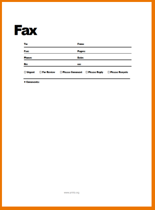 printable fax sheet free printable fax cover sheet 35