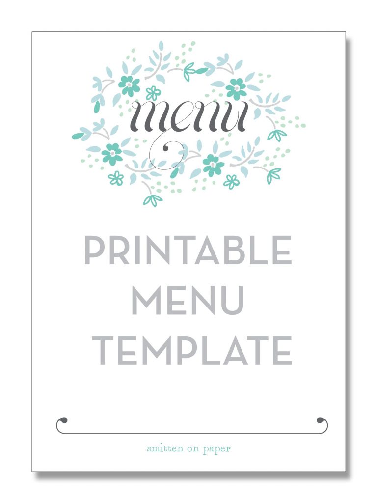 printable menus template 738003aee7f5fc8dbcf9510c361a3fa5
