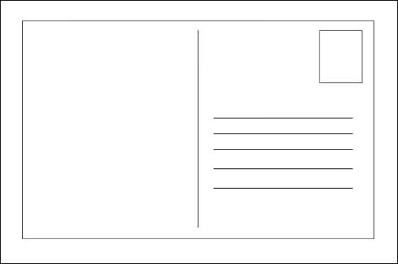 printable postcard template printable postcard templates simple portrayal blank template blank postcards template