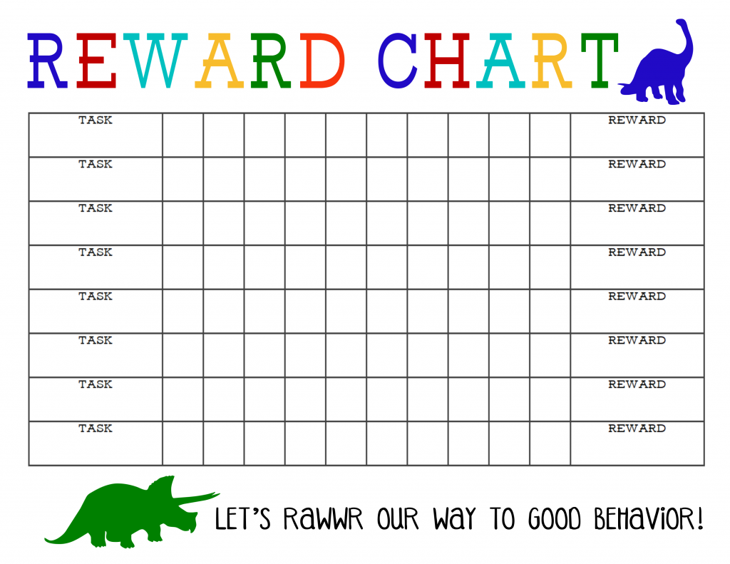 printable reward charts for kids reward chart boy