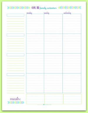 Personal Planner   Free Printables