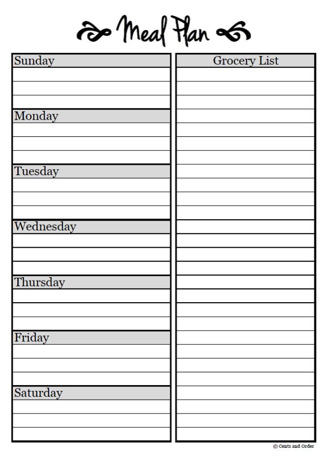 weekly meal planning printable f75442146d13d697c510e2eb5a9166f5