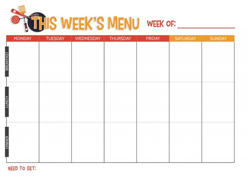 free weekly meal plan   Yelom.agdiffusion.com