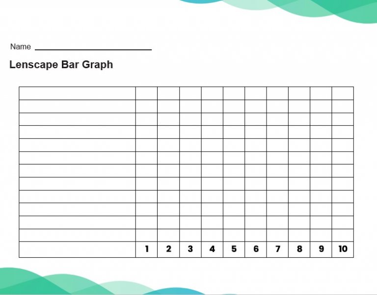 Bar Graph Template Printable - Lenscape Bar Graph 768x601 