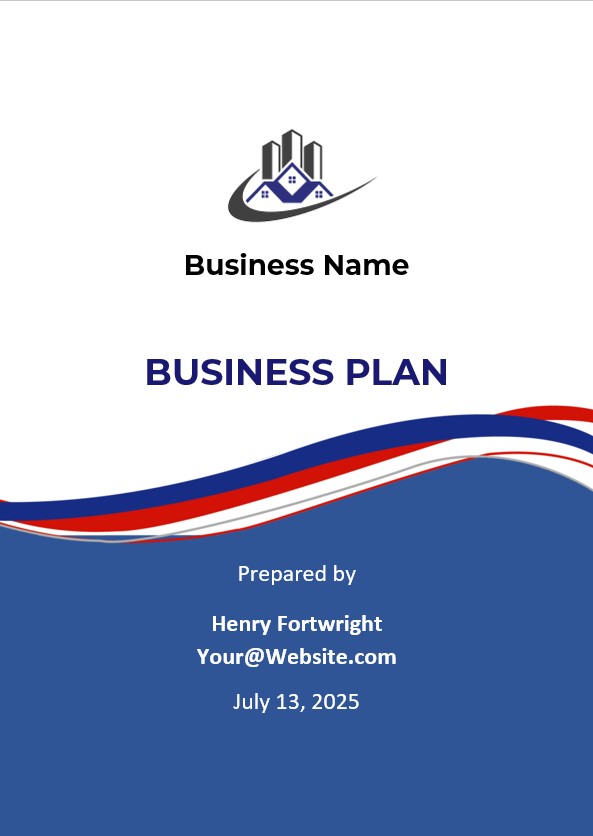 Tamplate Business Plan Printable