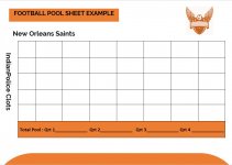 Printable Football Pool Sheet | room surf.com