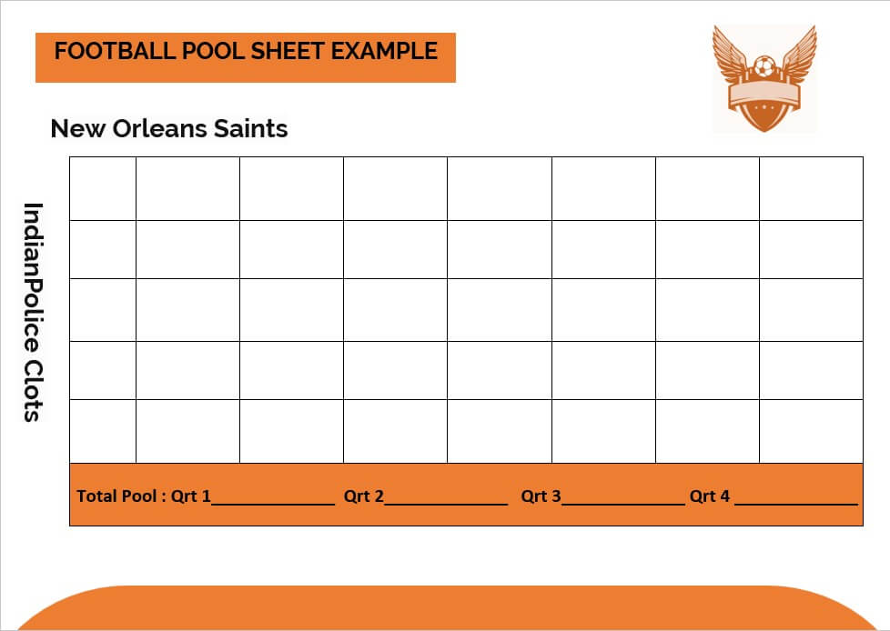 football pool sheet example