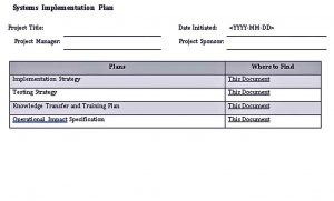 Implementation Plan Template room surf com Implementation Plan Template room surf com