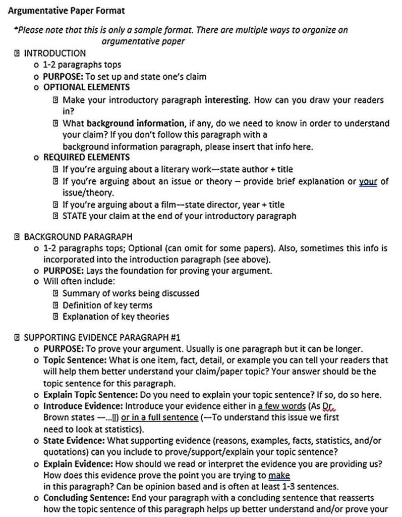 Sample Essay Outline Template to Help Create a Better Academic Paper