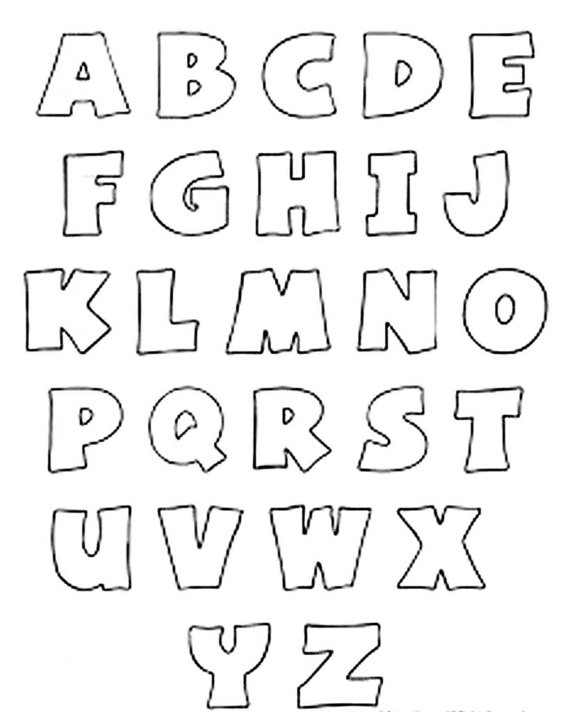 Templates Printable Alphabet Letters Teamxpc Printable Abc Letters Sample